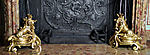 Pair of andirons